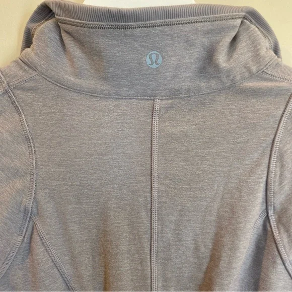 Lululemon Lavender Full Tilt Pullover Half Zip Size 8 - Picture 7 of 9